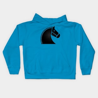 Western Era - Horse Head Kids Hoodie